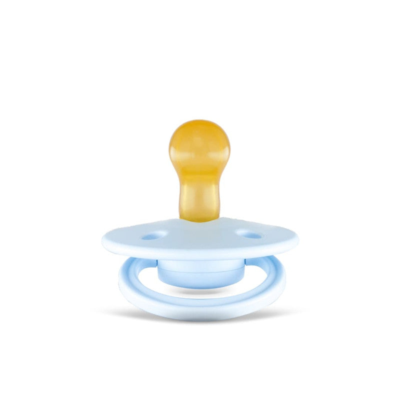 Rebael Mono Round Pacifier Size 1 - Tiny Sky - Laadlee