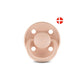 Rebael Mono Round Pacifier Size 1 - Baby Blush - Laadlee