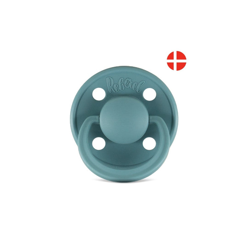 Rebael Mono Round Pacifier Size 1 - Powder - Laadlee