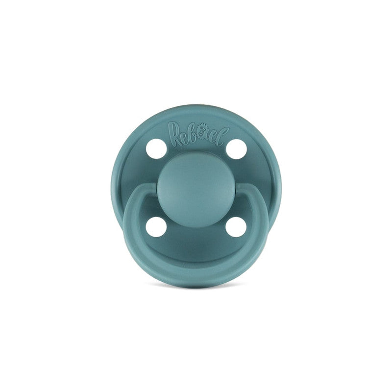 Rebael Mono Round Pacifier Size 1 - Powder - Laadlee