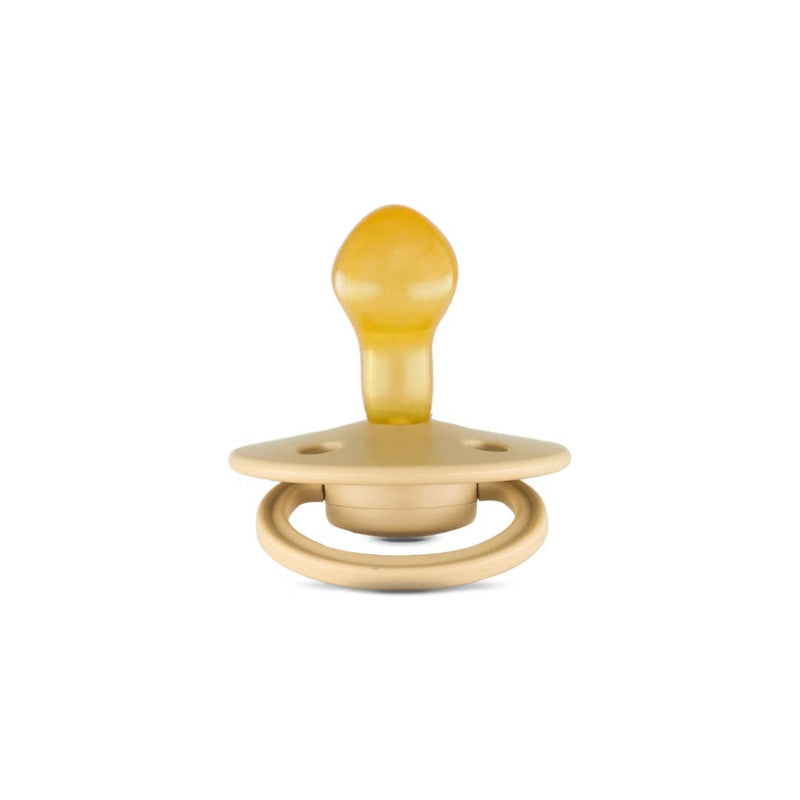 Rebael Mono Round Pacifier Size 2 - Almond - Laadlee