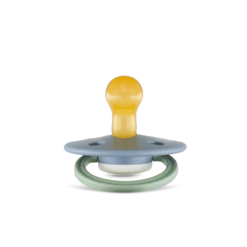 Rebael Fashion Round Pacifier Size 1 - Stormy Pearly Dolphin - Laadlee