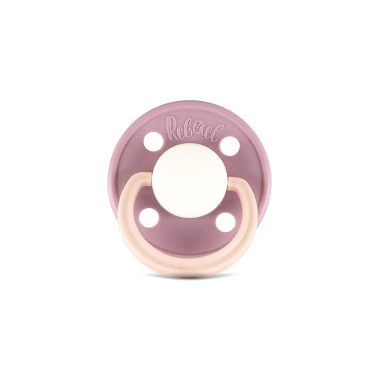 Rebael Fashion Round Pacifier Size 1 - Misty Pearly Poodle - Laadlee
