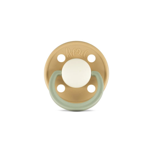 Rebael Fashion Round Pacifier Size 1 - Dusty Pearly Dolphin - Laadlee