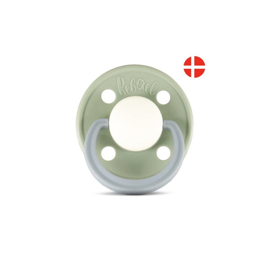 Rebael Fashion Round Pacifier Size 2 - Cloudy Pearly Pony - Laadlee