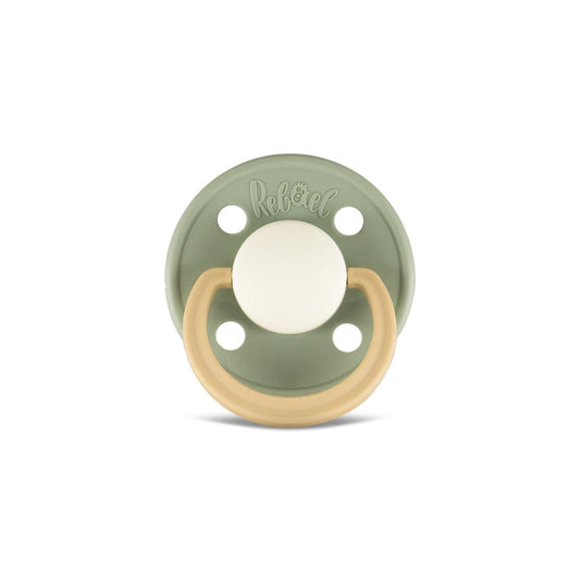Rebael Fashion Round Pacifier Size 1 - Cloudy Pearly Lion - Laadlee