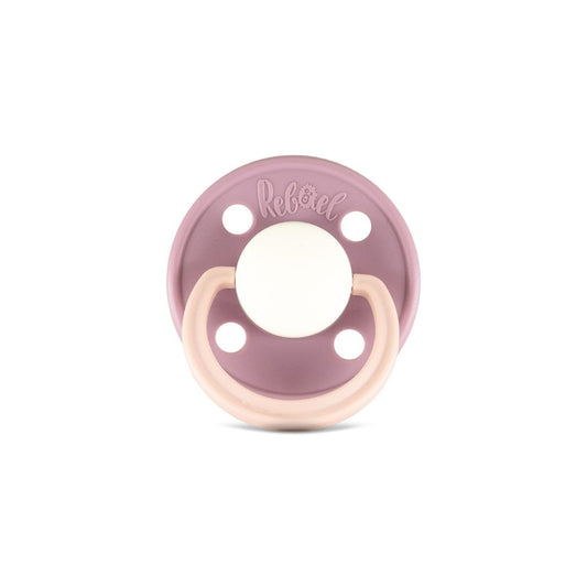Rebael Fashion Round Pacifier Size 2 - Misty Pearly Poodle - Laadlee