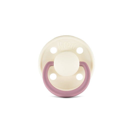 Rebael Fashion Round Pacifier Size 2 - Frosty Pearly Rhino - Laadlee