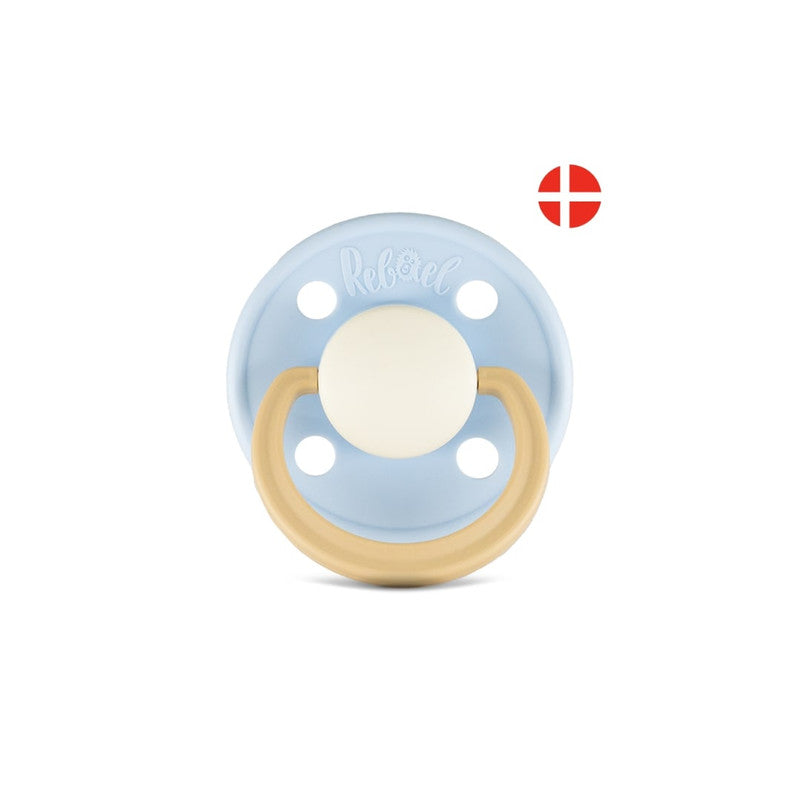 Rebael Fashion Round Pacifier Size 2 - Cold Pearly Lion - Laadlee