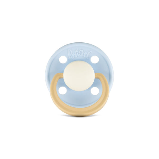 Rebael Fashion Round Pacifier Size 2 - Cold Pearly Lion - Laadlee