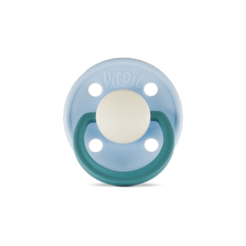 Rebael Fashion Round Pacifier Size 1 - Cold Pearly Snake - Laadlee