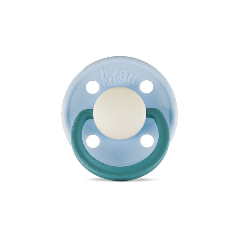 Rebael Fashion Round Pacifier Size 2 - Cold Pearly Snake - Laadlee