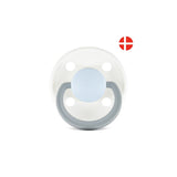 Rebael Fashion Round Pacifier Size 1 - Snowy Sky Pony - Laadlee