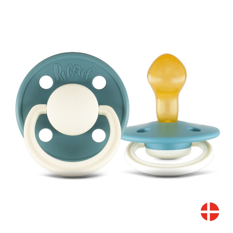 Rebael Fashion Round Pacifier Size 2 - Rainy Pearly Mouse - Laadlee