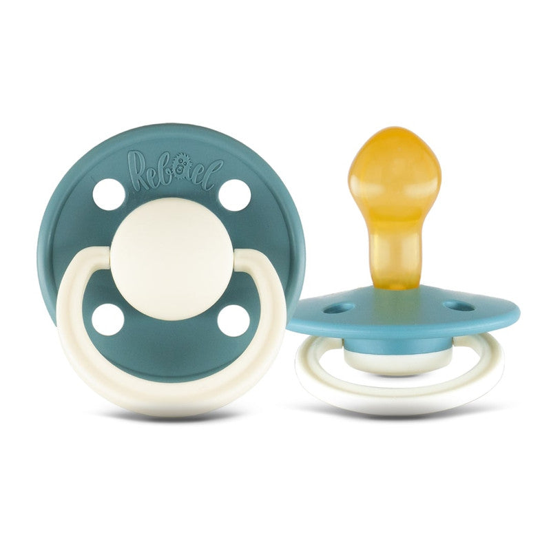 Rebael Fashion Round Pacifier Size 2 - Rainy Pearly Mouse - Laadlee