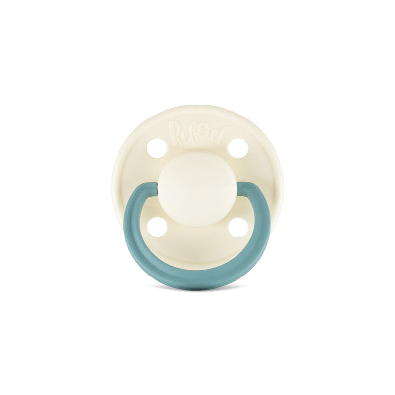 Rebael Fashion Round Pacifier Size 2 - Frosty Pearly Snake - Laadlee