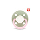 Rebael Fashion Round Pacifier Size 1 - Cloudy Pearly Flamingo - Laadlee
