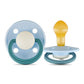 Rebael Fashion Round Pacifier Size 2 - Pack of 2 - Cold Pearly Snake / Rainy Pearly Elephant - Laadlee