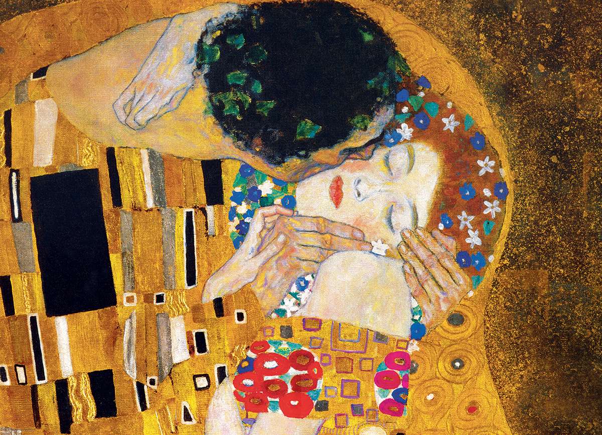 EuroGraphics The Kiss (Detail) By Gustav Klimt’S - 1000 Pieces Puzzle - Laadlee