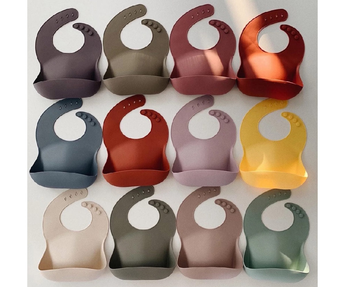 Mushie Silicone Bib Spice - Laadlee