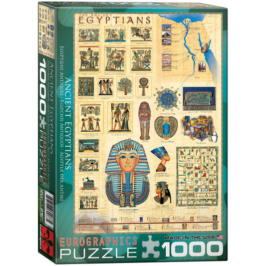 EuroGraphics Ancient Egyptians 1000 Pieces Puzzle - Laadlee