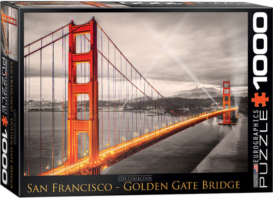 EuroGraphics San Francisco Golden Gate Bridge 1000 Piece Puzzle - Laadlee