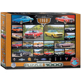 EuroGraphics American Cars Of The 1960S-1000 Pcs - Laadlee
