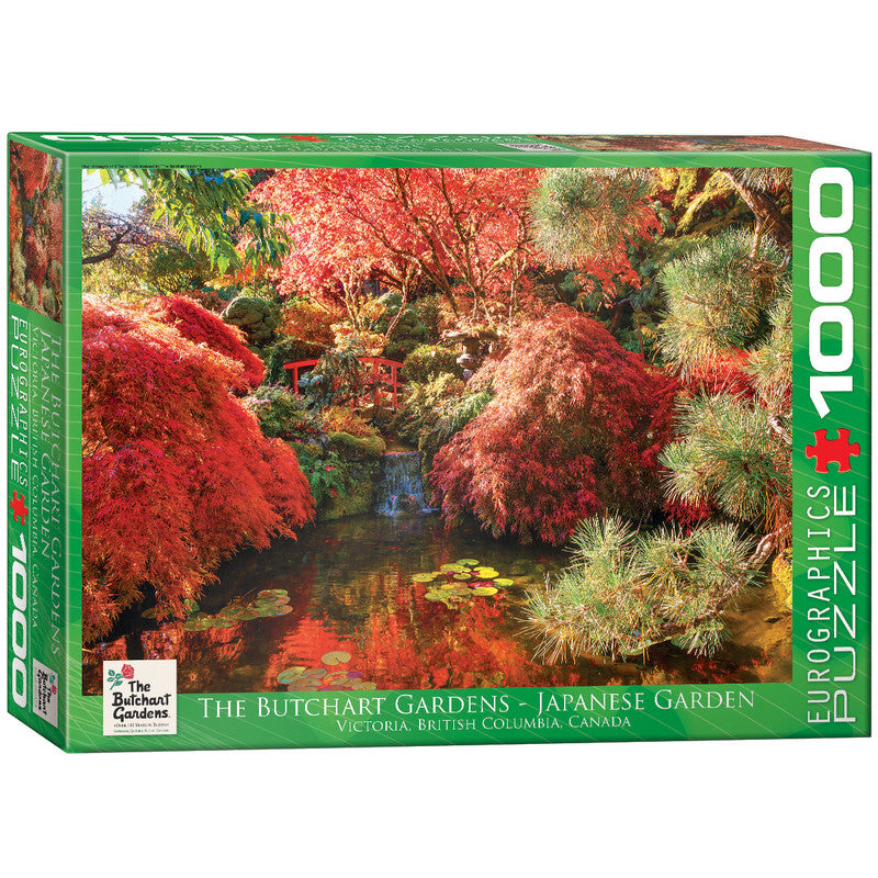 EuroGraphics The Butchart Gardens Japanese Garden 1000 Pieces Puzzle - Laadlee