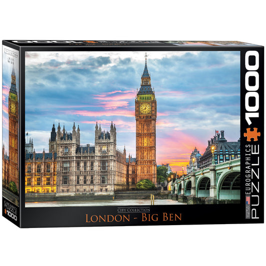 EuroGraphics London Big Ben Puzzle 1000 Pcs - Laadlee