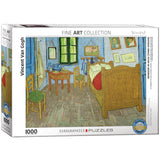 EuroGraphics Bedroom In Arles By Vincent Van Gogh 1000 Pieces Puzzle - Laadlee