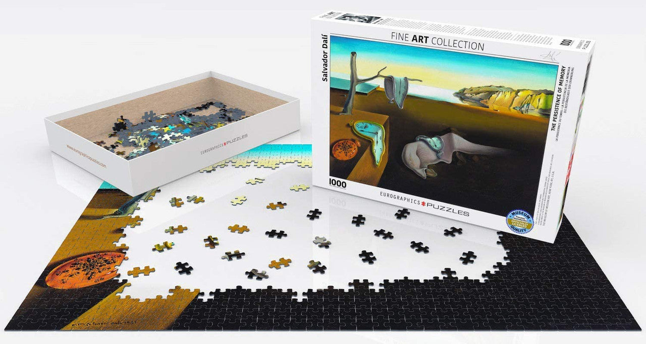 EuroGraphics The Persistence Of Memory By Salvador Dali 1000 Pieces Puzzle - Laadlee
