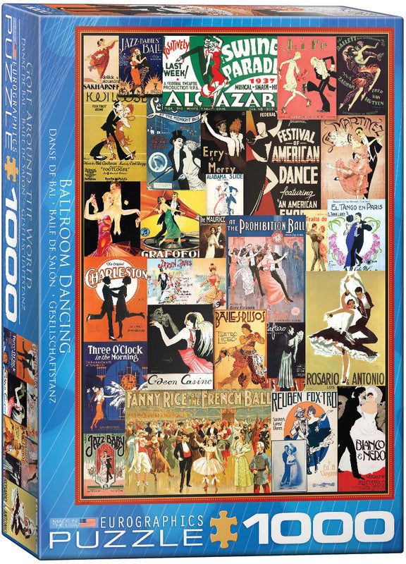 EuroGraphics Ballroom Dancing 1000 Pieces Puzzle - Laadlee