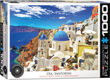 EuroGraphics Oia, Santorini Greece 1000 Pieces Puzzle - Laadlee