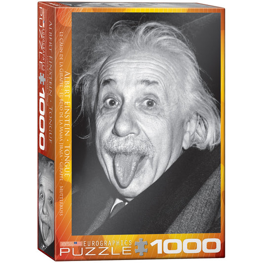 EuroGraphics Einstein - Tongue 1000 Pieces Puzzle - Laadlee