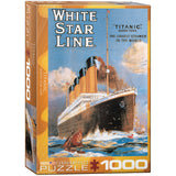 EuroGraphics Titanic - White Star Line 1000 Pieces Puzzle - Laadlee