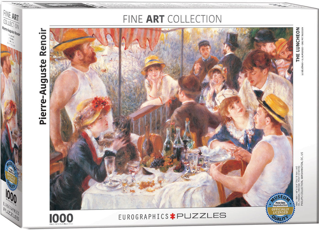 EuroGraphics The Luncheon by Pierre-Auguste Renoir 1000 Pieces Puzzle - Laadlee