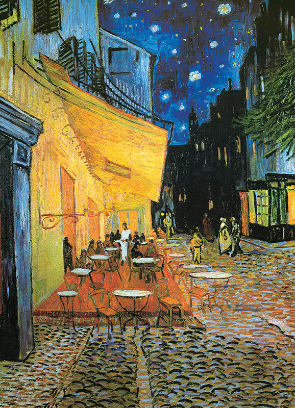 EuroGraphics Café Terrace at Night by Vincent van Gogh 1000-Piece Puzzle - Laadlee