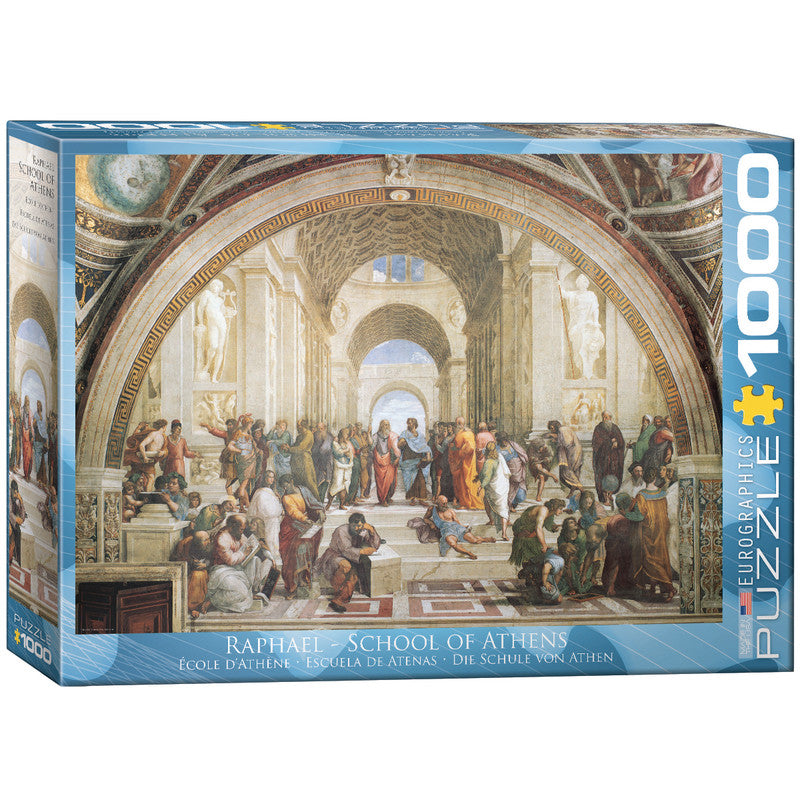 EuroGraphics School Of Athens By Raphael 1000 Pieces Puzzle - Laadlee