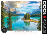 EuroGraphics Maligne Lake Alberta - 1000 Pcs Puzzle - Laadlee