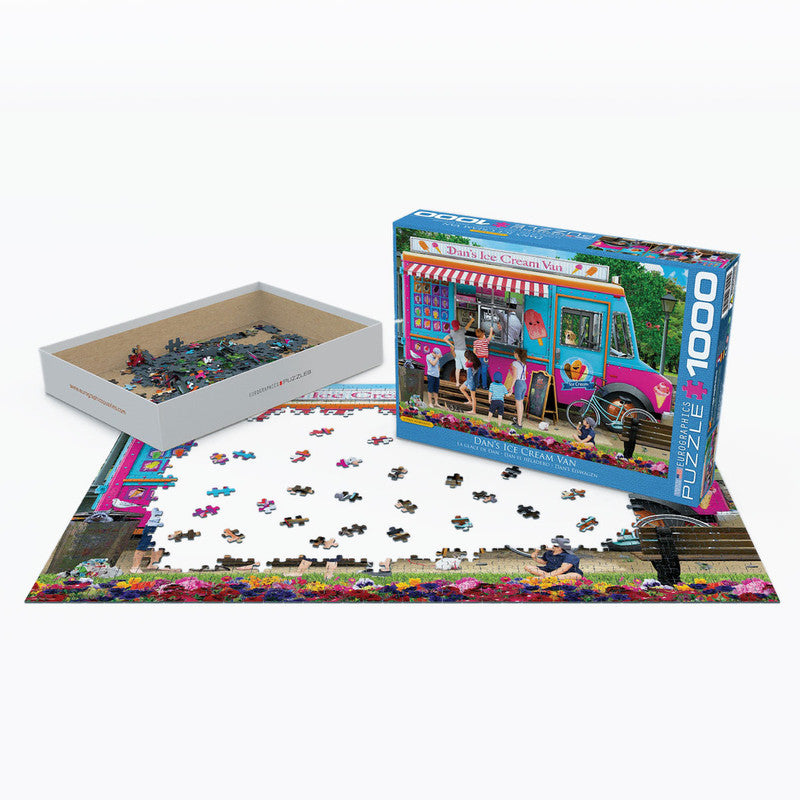 EuroGraphics Dans Ice Cream Van 1000-Piece Puzzle - Laadlee