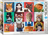 EuroGraphics Cat Portraits By Lucia Heffernan - 1000 Pcs Puzzle - Laadlee