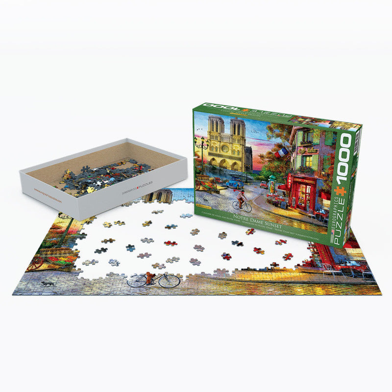 EuroGraphics Notre Dame 1000 Pieces Puzzle - Laadlee