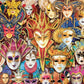 EuroGraphics Venice Carnival Masks - 1000 Pcs Puzzle - Laadlee