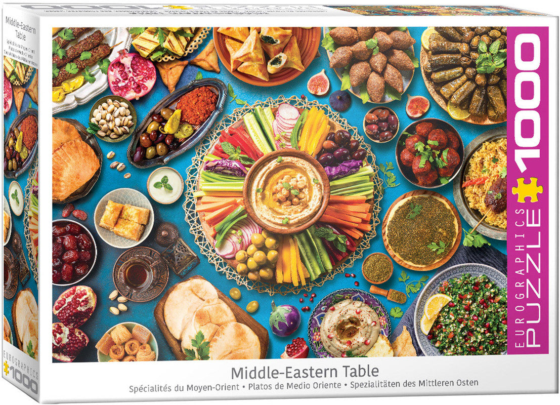 EuroGraphics Middle Eastern Table 1000 Piece Puzzle - Laadlee