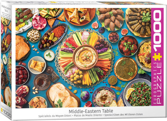 EuroGraphics Middle Eastern Table 1000 Piece Puzzle - Laadlee
