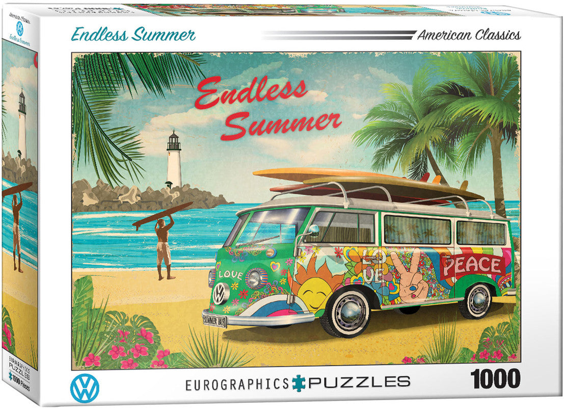 EuroGraphics VW Endless Summer 1000 Piece Puzzle - Laadlee