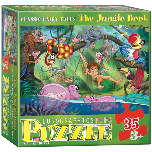 EuroGraphics The Jungle Book 35 Pieces Puzzle - Laadlee