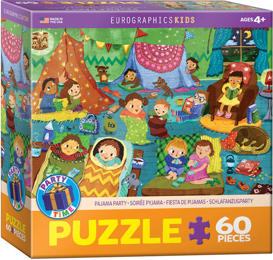 EuroGraphics Pajama Party 60-Piece Puzzle - Laadlee
