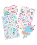 OOLY Scented Scratch Stickers - Nom Nom Narwhals - Laadlee