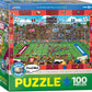 EuroGraphics Spot & Find Football 100-Piece Puzzle - Laadlee